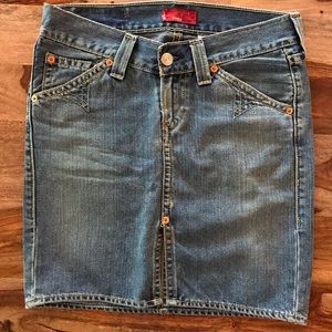 Levi’s denim jean skirt